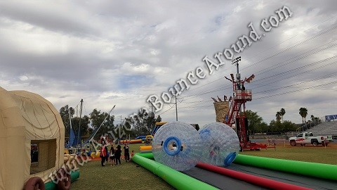 Zorb ball track rentals Denver